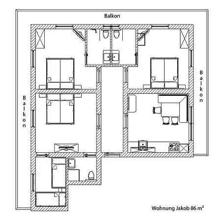Apartamento Kumbichl - Fam. Kroell Mayrhofen